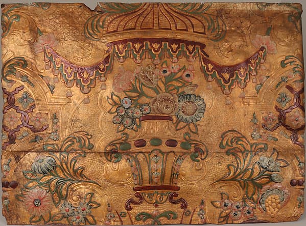 Wall hanging fragment, by Daniel Marot the Elder