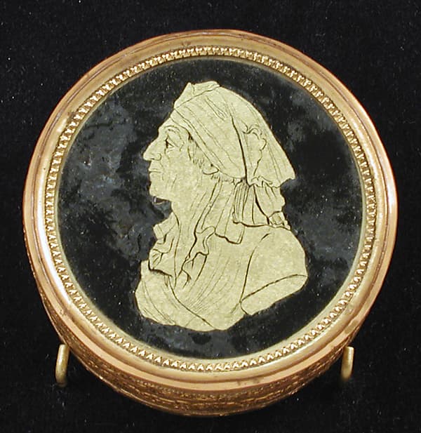 Box with portrait of Jean Paul Marat