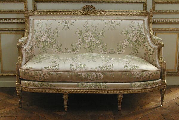 Sofa (part of a set), by Jean-Baptiste-Bernard Demay