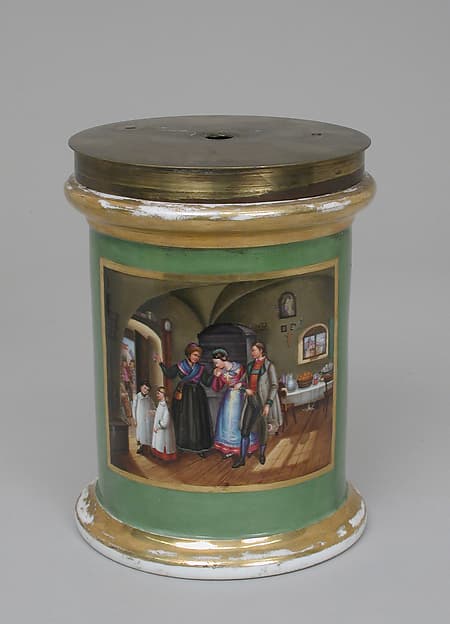 Cylindrical jar
