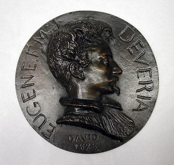 Eugène F.-M.-J. Devéria (1805–1865), painter, by Pierre Jean David d'Angers