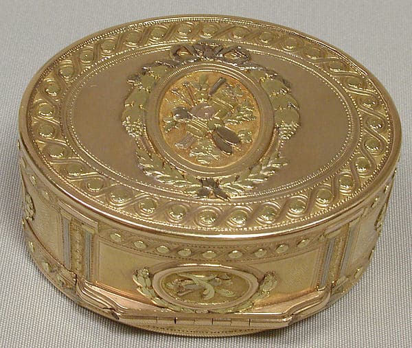 Snuffbox, by Pierre-François-Mathis de Beaulieu