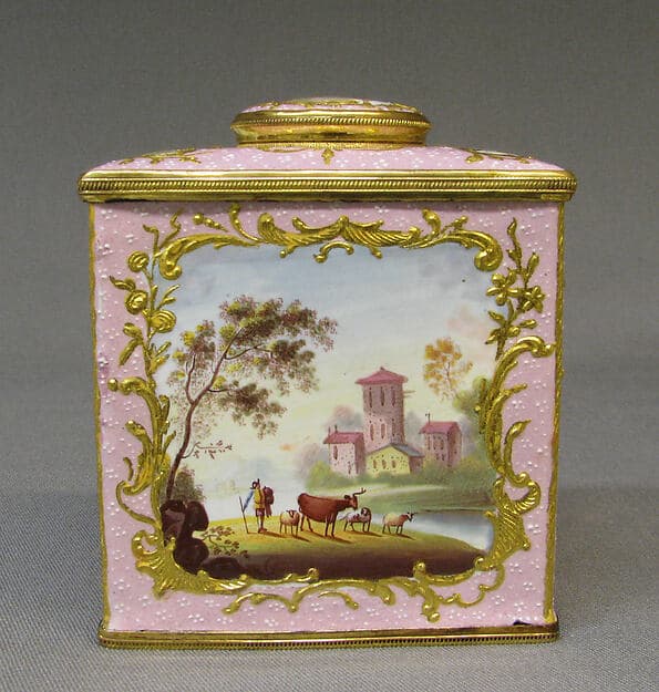 Tea caddy (part of a set)