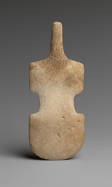 Marble female figure
