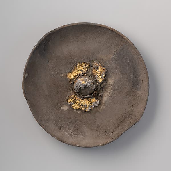 SIlver and gold phiale (libation bowl)