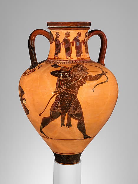 Terracotta neck-amphora (jar), by Princeton Group