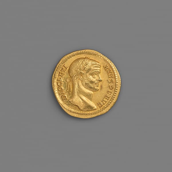 Gold aureus of Diocletian