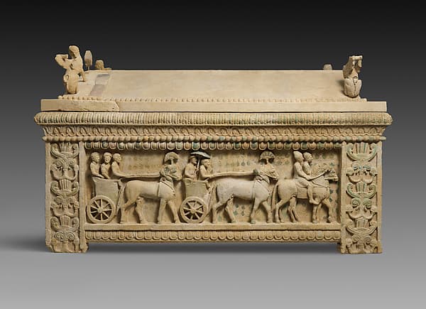 Limestone sarcophagus: the Amathus sarcophagus