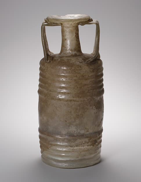Glass Frontinus barrel jug