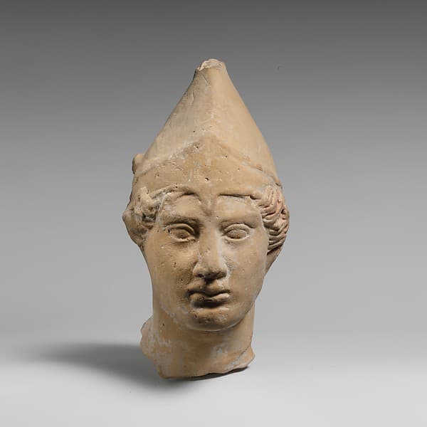 Terracotta head of a youth
