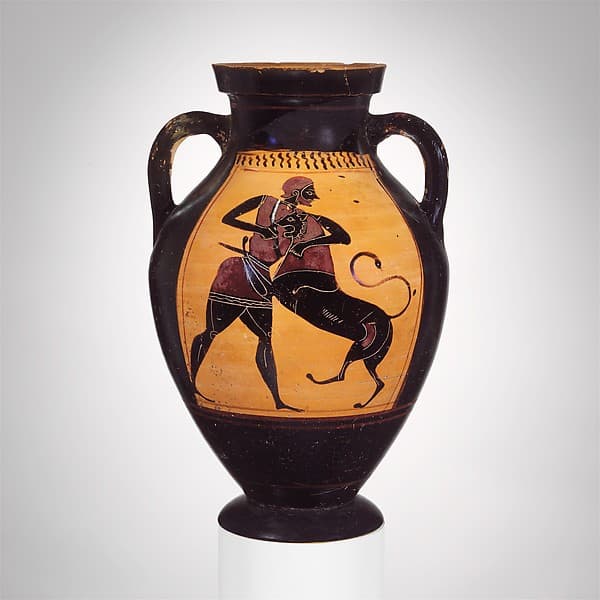 Terracotta amphora (jar), by Group of Brussels R 243