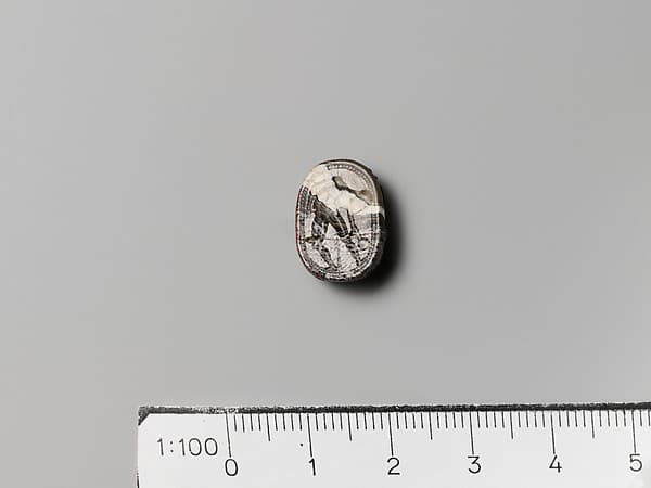 Agate scarab