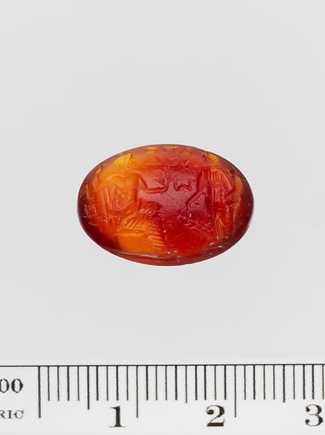 Carnelian ring stone