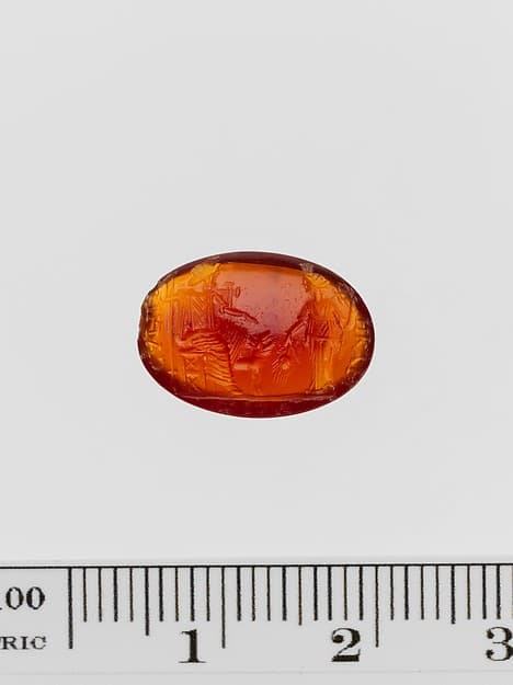 Carnelian ring stone