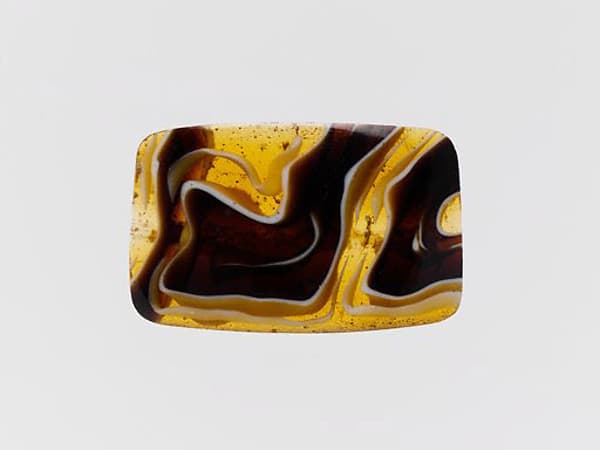 Mosaic glass fragment