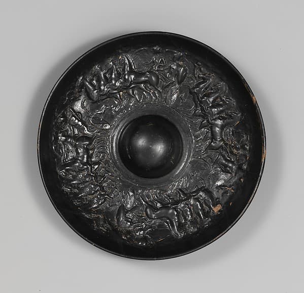 Terracotta phiale (libation bowl)