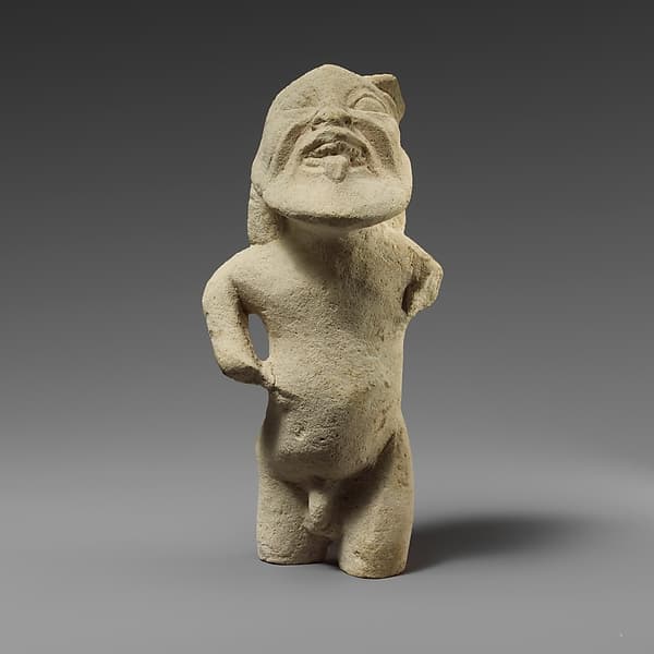 Limestone statuette of Bes