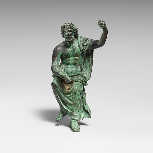 Bronze statuette of Jupiter Capitolinus