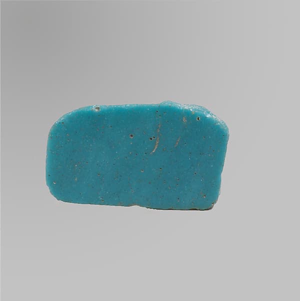 Glass monochrome inlay fragment
