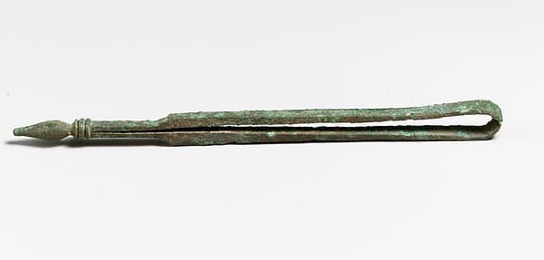 Bronze forceps or tweezers