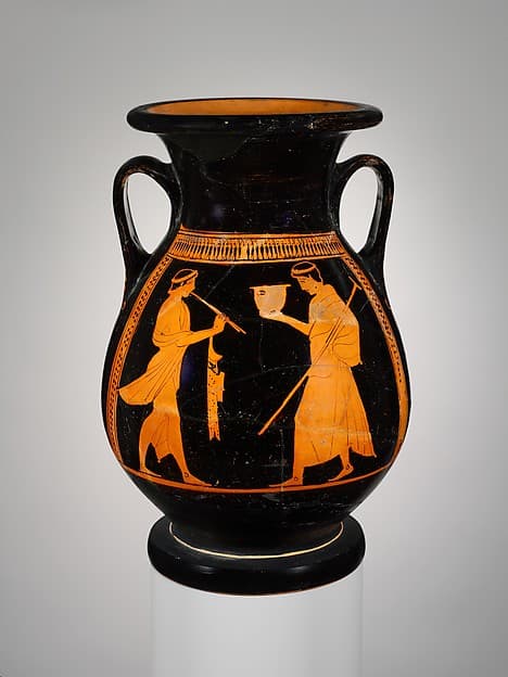 Terracotta pelike (jar), by Mannerists