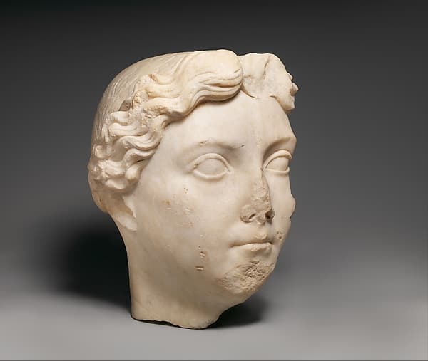 Marble portrait of Livia