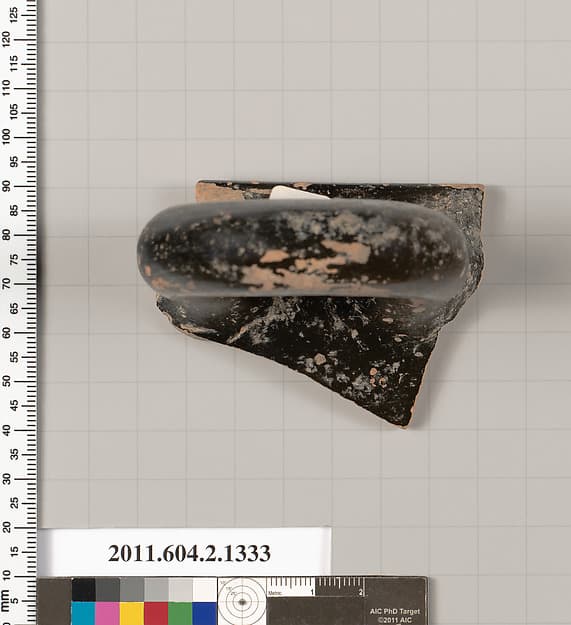 Terracotta fragment of a skyphos (deep drinking cup)