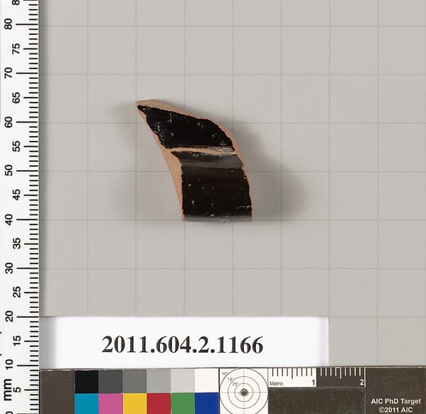 Terracotta fragment of a skyphos (deep drinking cup)