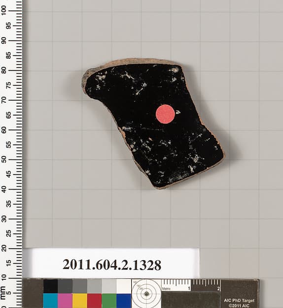 Terracotta fragment of a skyphos (deep drinking cup)