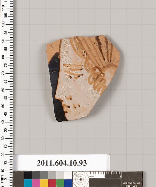 Terracotta fragment of an oinochoe (jug), by Torcop Group