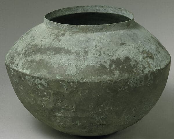 Bronze cauldron