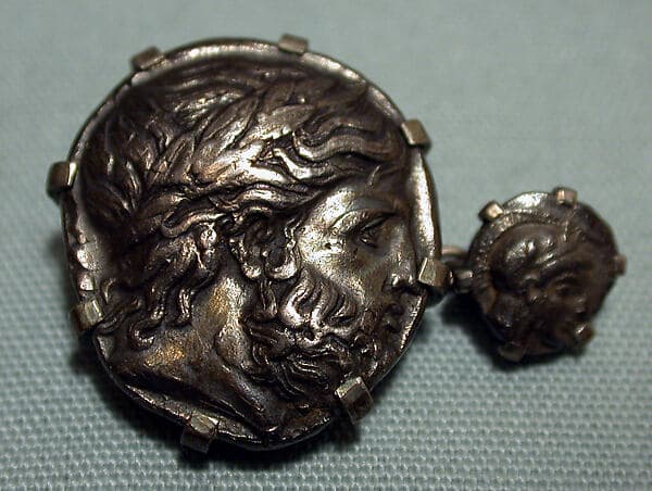 Silver tetradrachm of Philip II