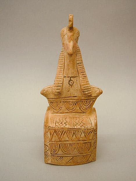Terracotta seated figure