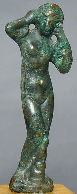 Bronze statuette of Aphrodite