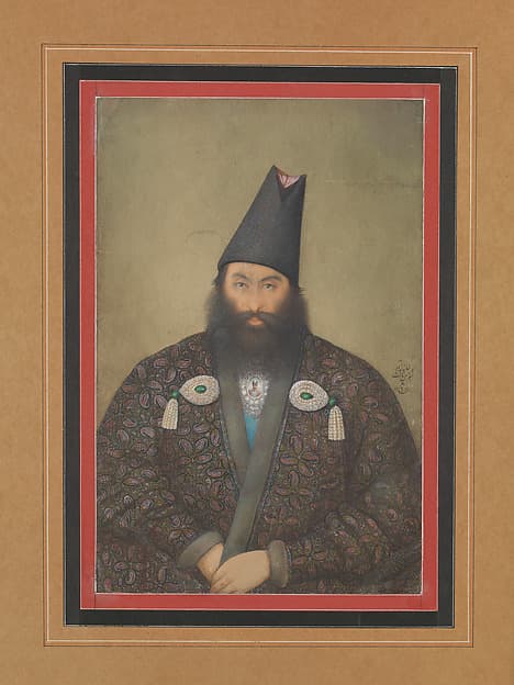 A Portrait of a Statesman, by Yahya Ghaffari