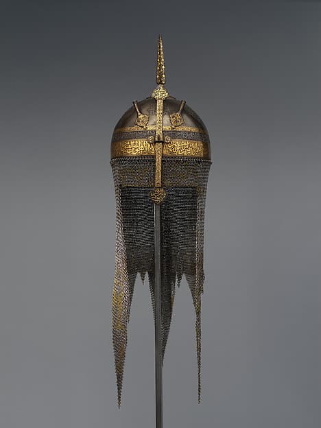 Helmet with Talismanic Inscriptions