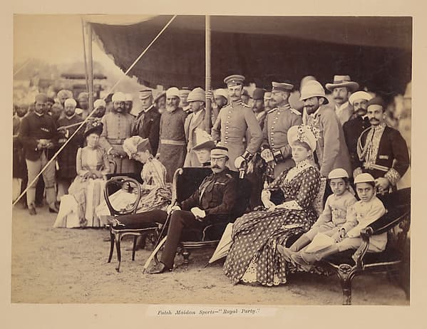 The Royal Visit to Hyderabad (Deccan) January 1889, Lala Deen Dayal Photographer, Secunderabad & Indore, CI(?)