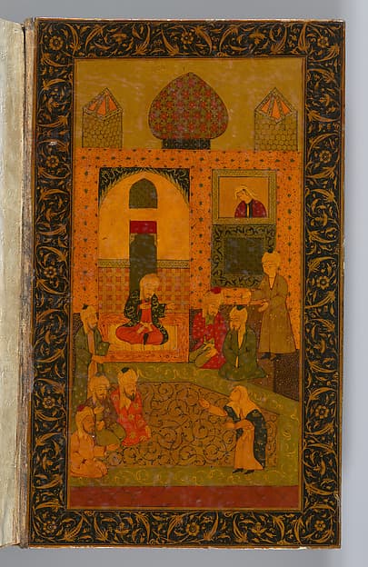 Divan (Collected Works) of Mir 'Ali Shir Nava'i, by Sultan 'Ali al-Mashhadi