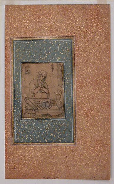 Madonna and Child in a Domestic Interior, by Manohar