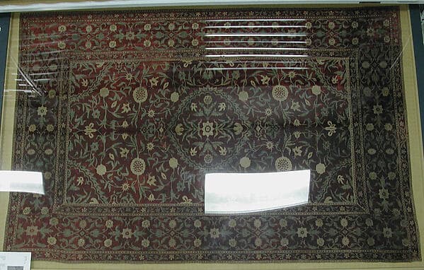 Hanging with a Medallion Carpet Design