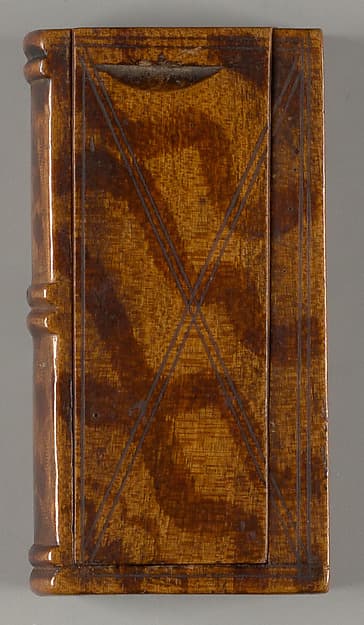 Civil War spring lancet in book-form box