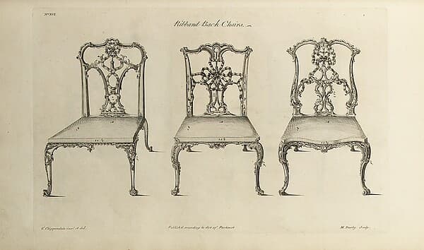 The Gentleman and Cabinet-maker's Director: Being a Large Collection of . . . Designs of Household Furniture in the Gothic, Chinese and Modern Taste . . ., by Thomas Chippendale