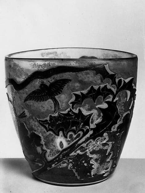Vase, by Emile Gallé