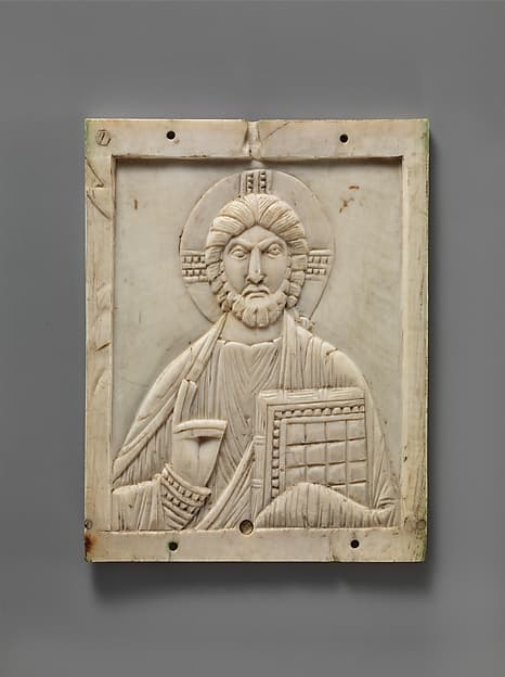 Icon with Christ Pantokrator