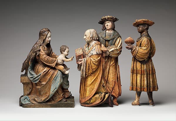 The Three Magi, from an Adoration Group, by Hans Thoman