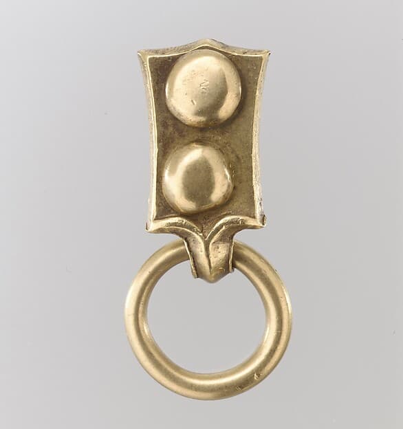 Gold Belt Mount with Loop