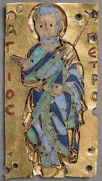 Plaque with Saint Peter