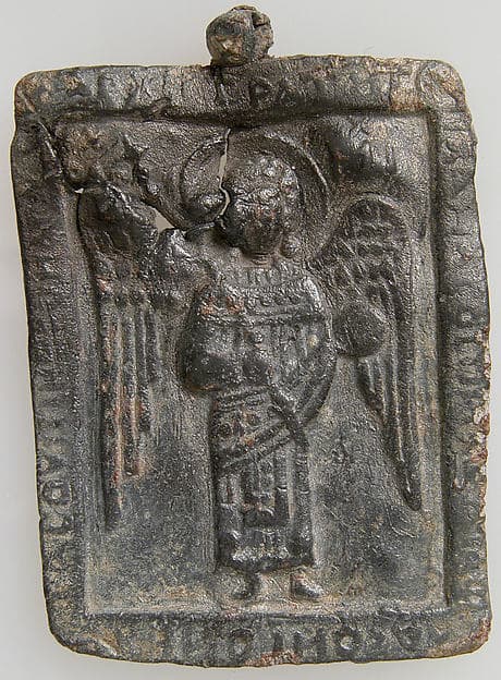 Icon Pendant with the Archangel Michael