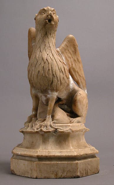 Griffin and Other Monster, by Gil de Siloe