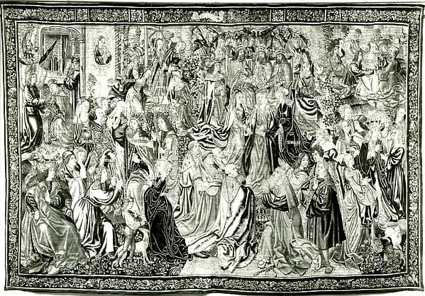 Coronation of the Virgin and related subjects